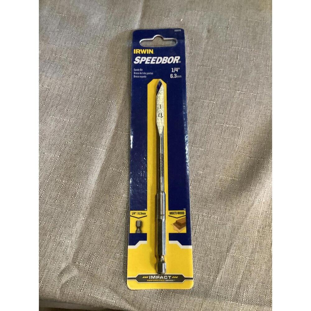 IRWIN SPEEDBORE SPADE BIT 1/4"